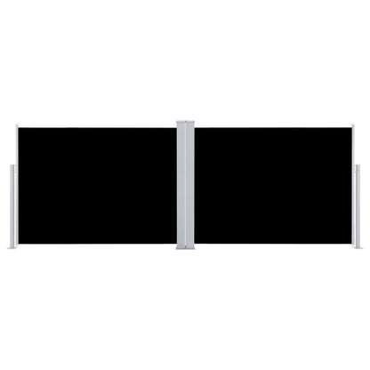 Zatahovací Boční Markýza / Zástěna Černá