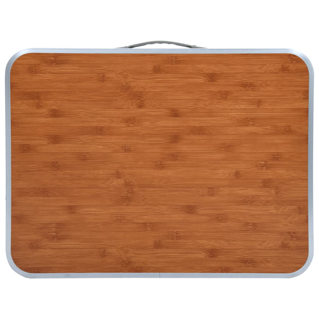 Skládací Kempingový Stůl Hliník 60 X 45 Cm