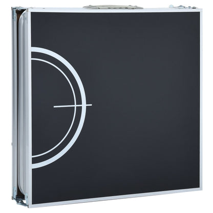 Skládací Stůl Na Beer Pong 240 Cm Černý