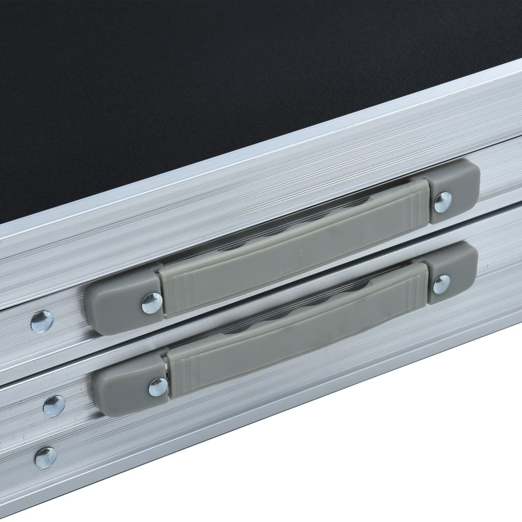 Skládací Stůl Na Beer Pong 240 Cm Černý