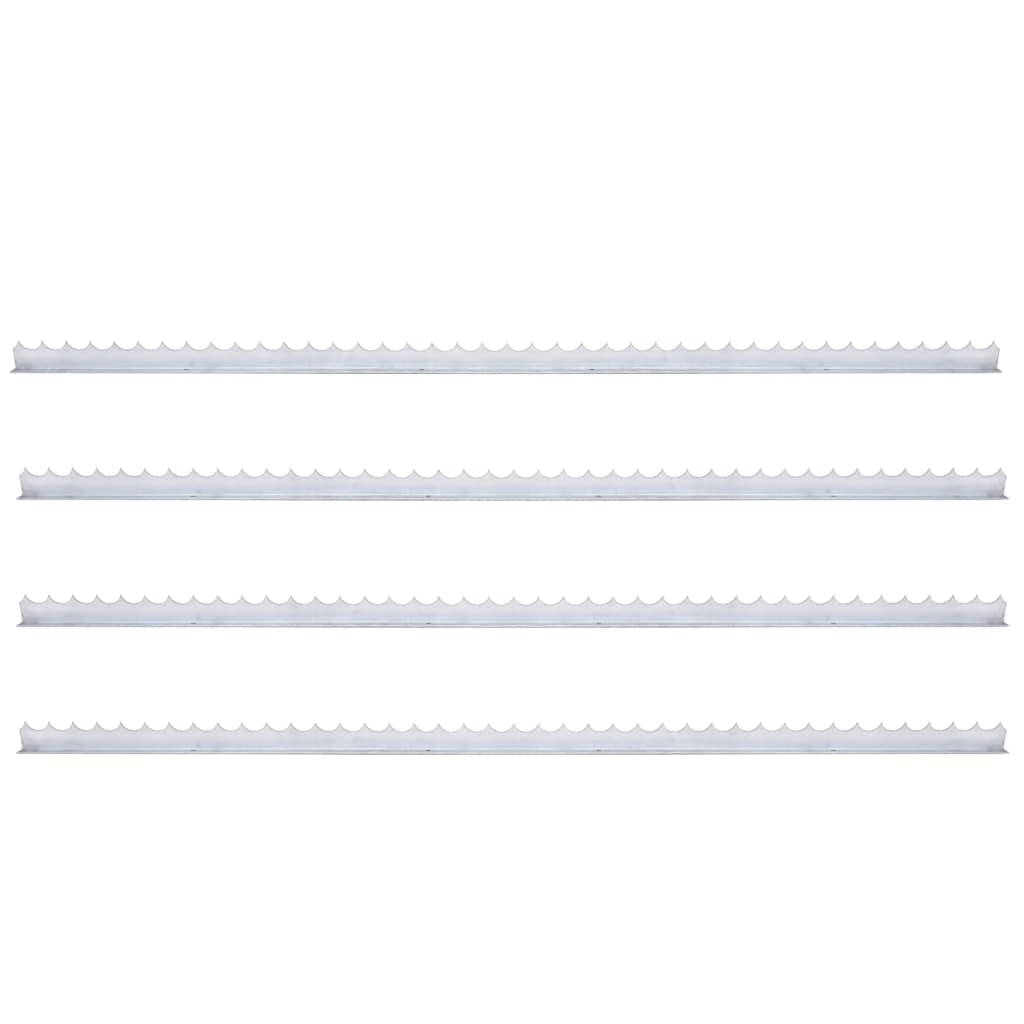 Hroty Na Zeď 4 Ks 1 M Pozinkovaná Ocel