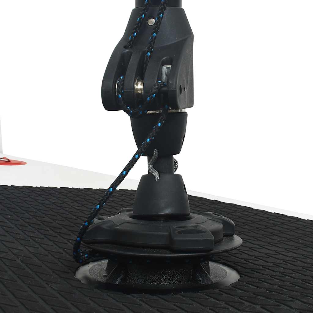 Nafukovací Stand Up Paddleboard S Plachtou Červeno-Bílý