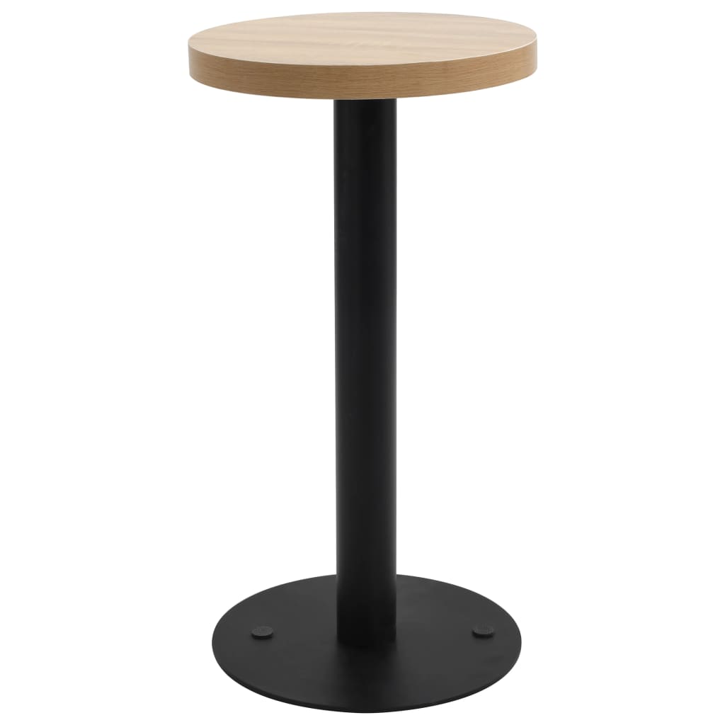 Bistro Stolek Tmavě Hnědý 50 Cm Mdf