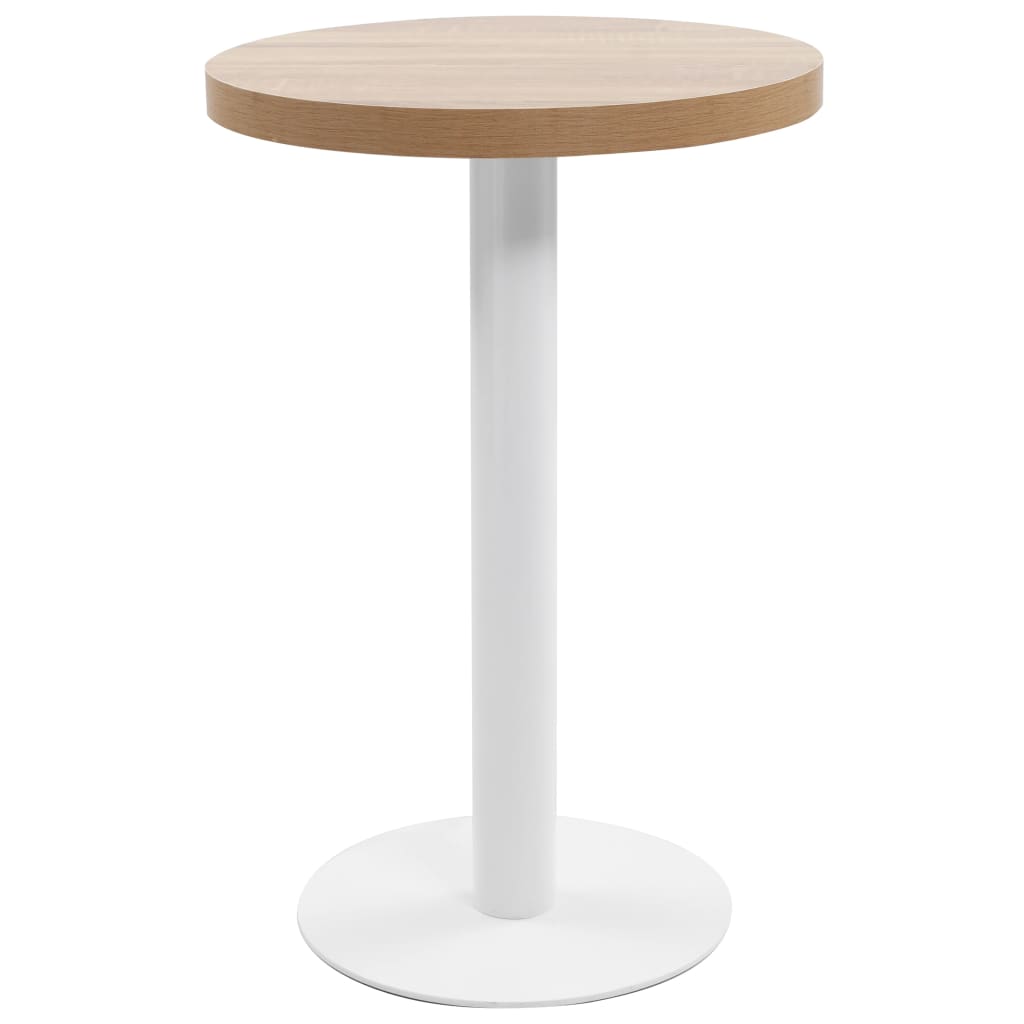 Bistro Stolek Tmavě Hnědý 50 Cm Mdf