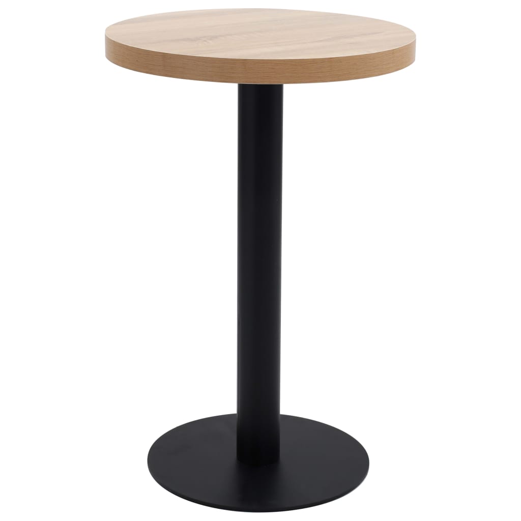 Bistro Stolek Tmavě Hnědý 50 Cm Mdf