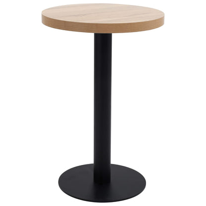 Bistro Stolek Tmavě Hnědý 50 Cm Mdf