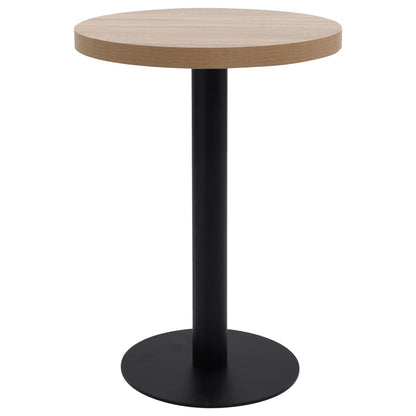 Bistro Stolek Tmavě Hnědý 50 Cm Mdf
