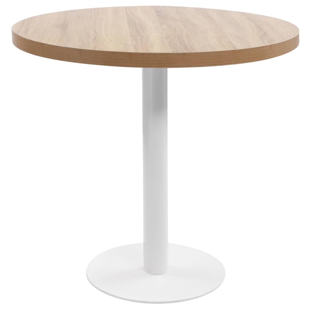 Bistro Stolek Tmavě Hnědý 50 Cm Mdf