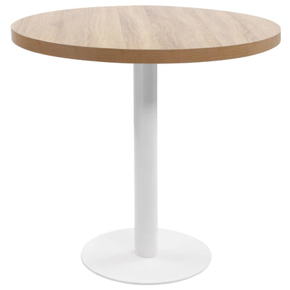 Bistro Stolek Tmavě Hnědý 50 Cm Mdf