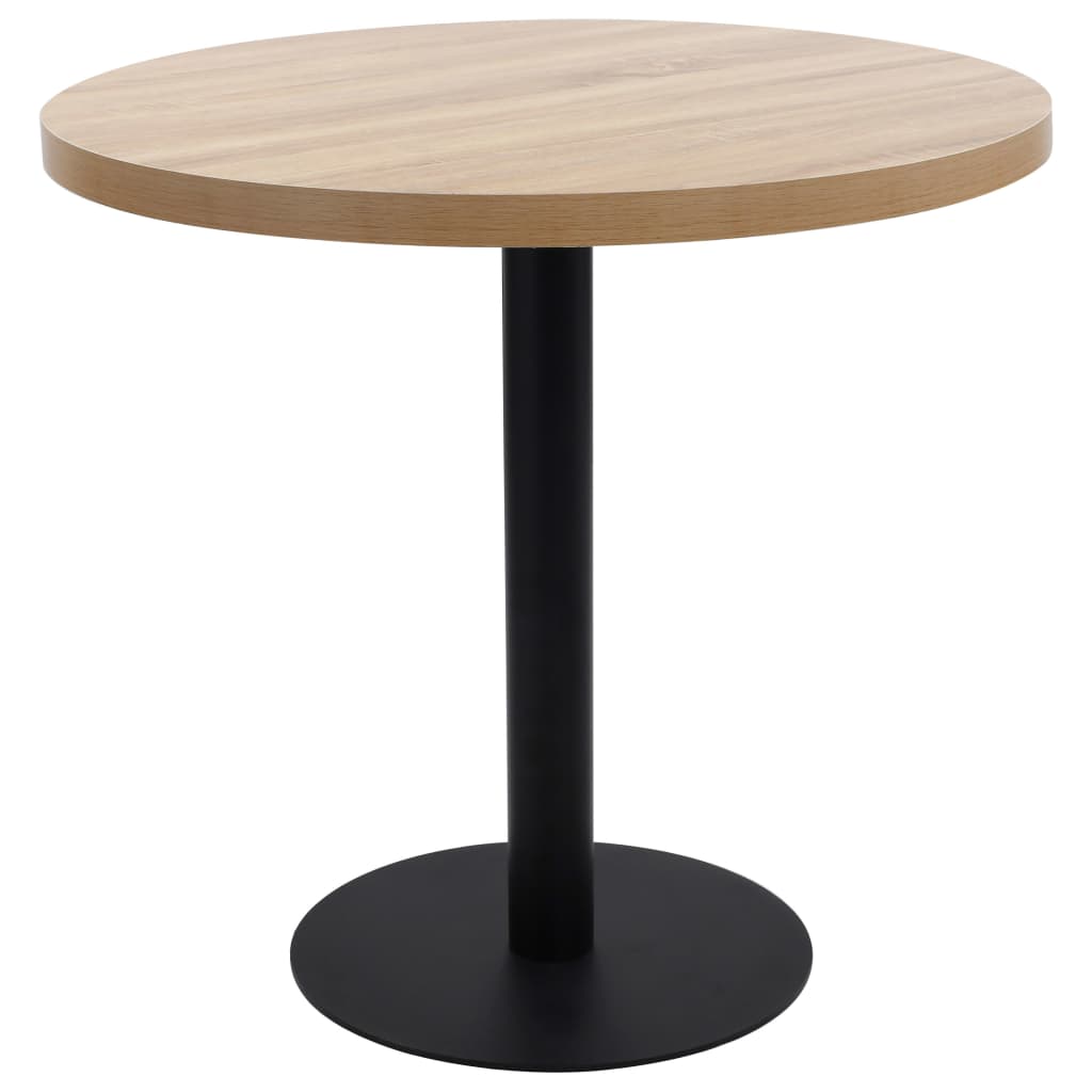 Bistro Stolek Tmavě Hnědý 50 Cm Mdf