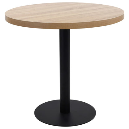 Bistro Stolek Tmavě Hnědý 50 Cm Mdf