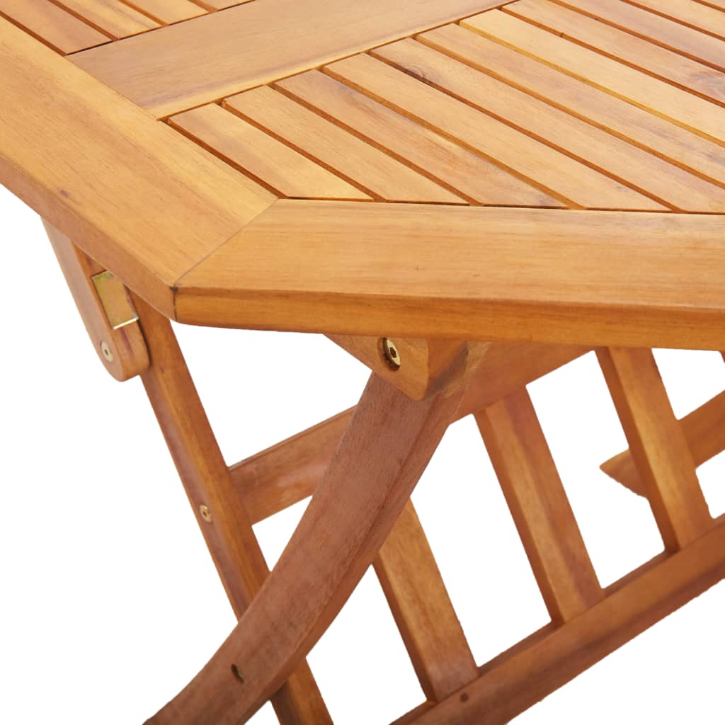 Skládací Zahradní Stůl Masivní Akáciové Dřevo