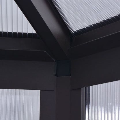 Skleník Hliník 240 X 211 X 232 Cm