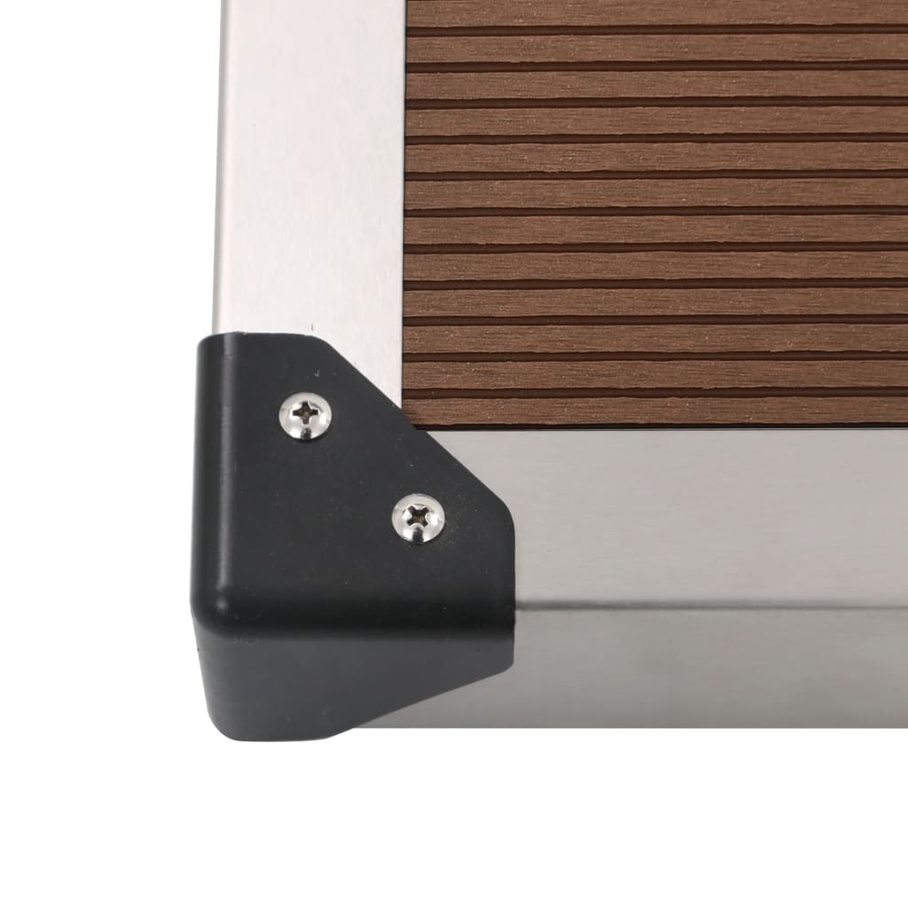 Zahradní Sprchová Vanička Wpc Nerezová Ocel