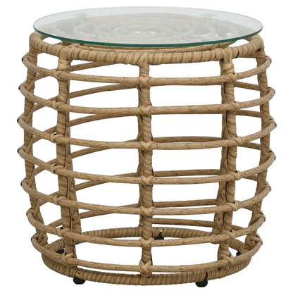3Dílný Bistro Set Polyratan