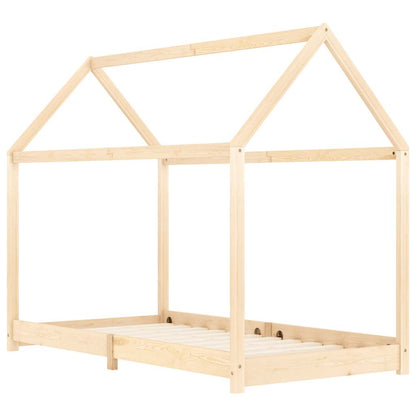 Rám Dětské Postele Masivní Borové Dřevo