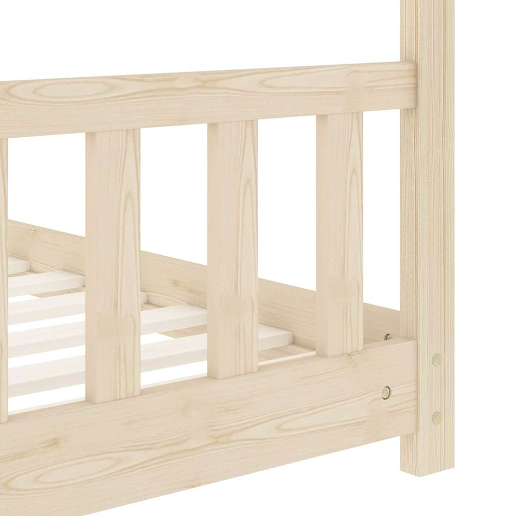 Rám Dětské Postele Masivní Borovice 80 X 160 Cm