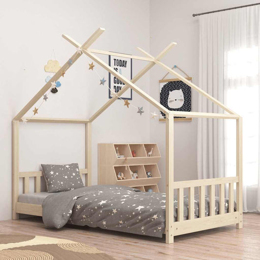 Rám Dětské Postele Masivní Borovice 80 X 160 Cm