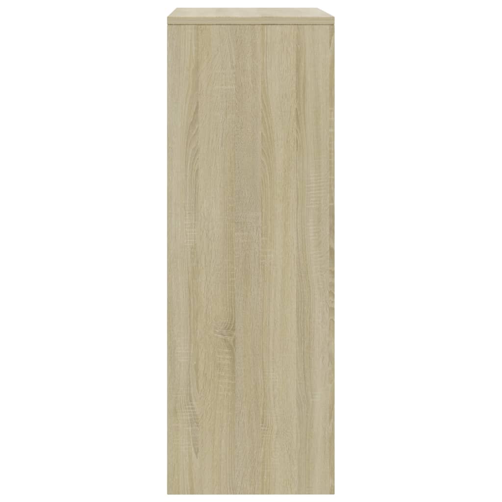 Příborník Se 6 Zásuvkami Sonoma Dub 50 X 34 X 96 Cm Kompozit