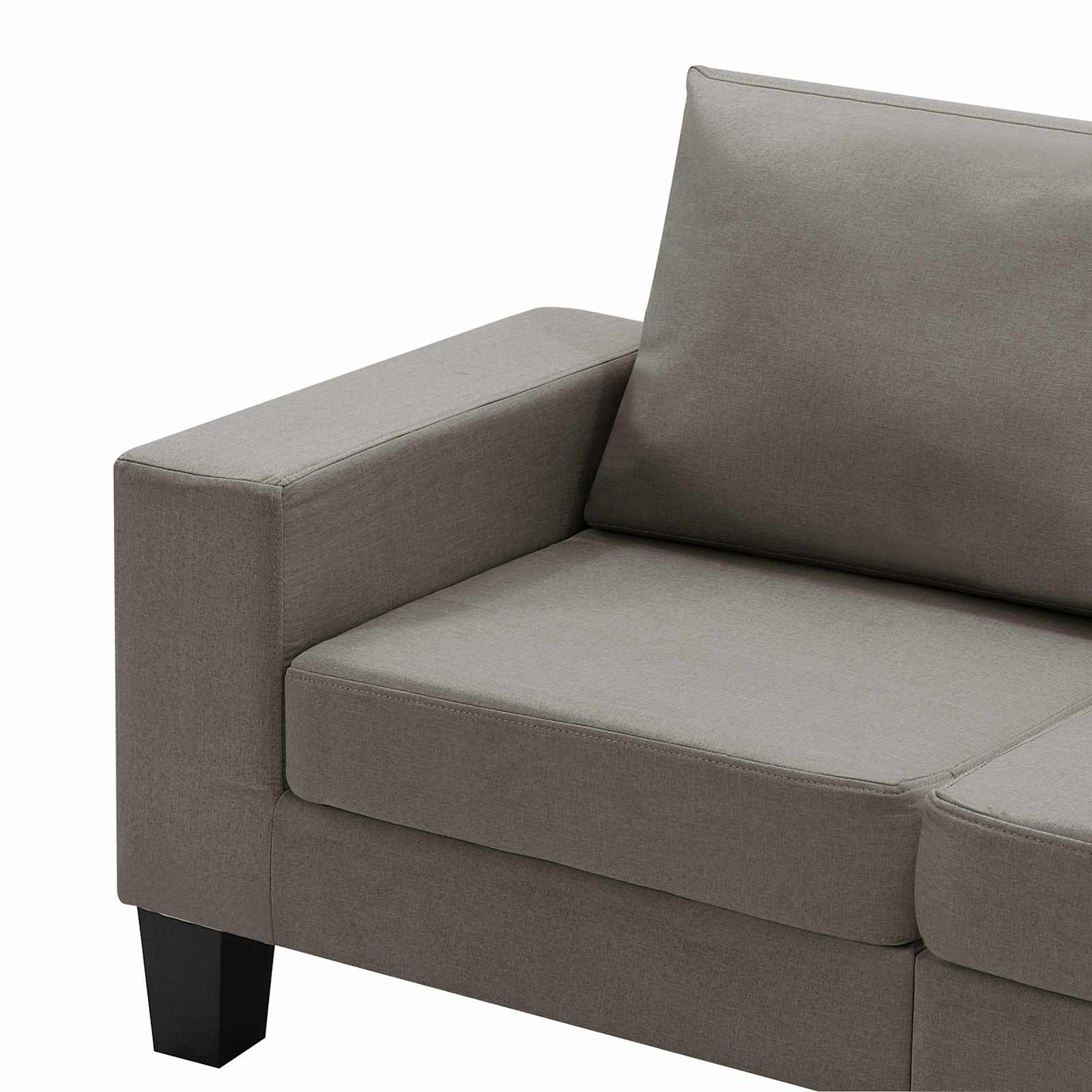 Pohovka Taupe 2-Místné Textil