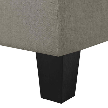 Pohovka Taupe 2-Místné Textil