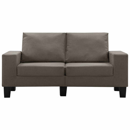 Pohovka Taupe 2-Místné Textil