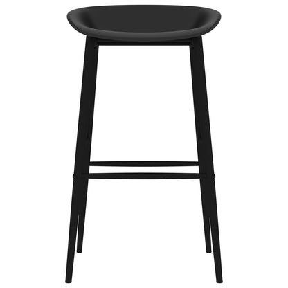 Barové Židle 2 Ks Černé