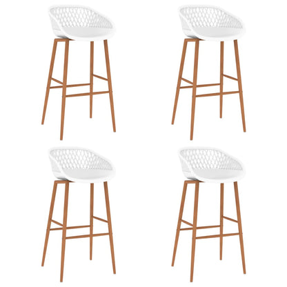 Barové Židle 2 Ks Černé