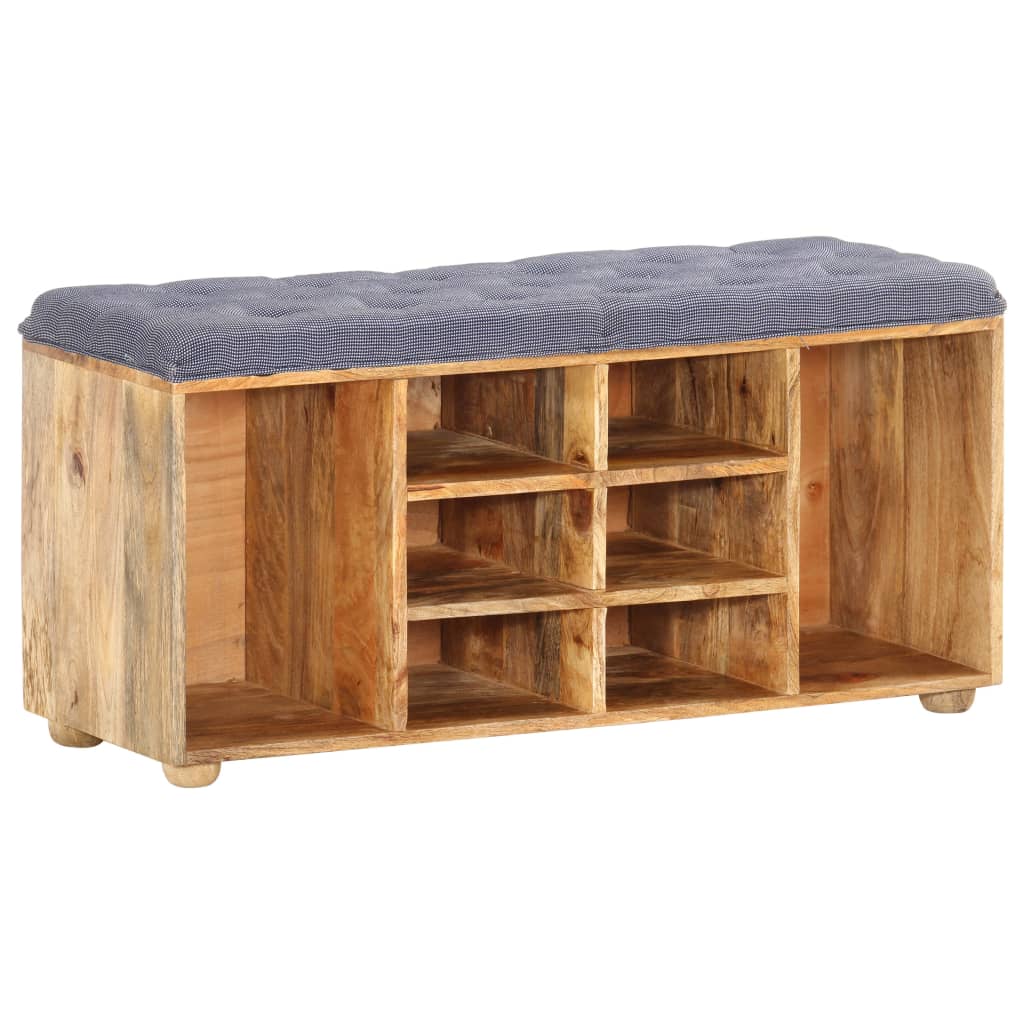 Lavice Do Předsíně 100 X 35 X 47 Cm Masivní Mangovníkové Dřevo
