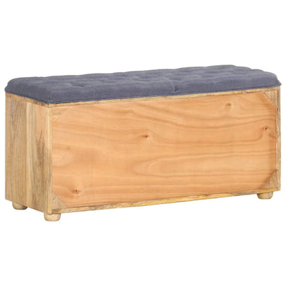 Lavice Do Předsíně 100 X 35 X 47 Cm Masivní Mangovníkové Dřevo