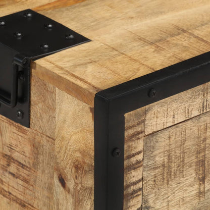 Příborník 100 X 31 X 60 Cm Masivní Hrubé Mangovníkové Dřevo