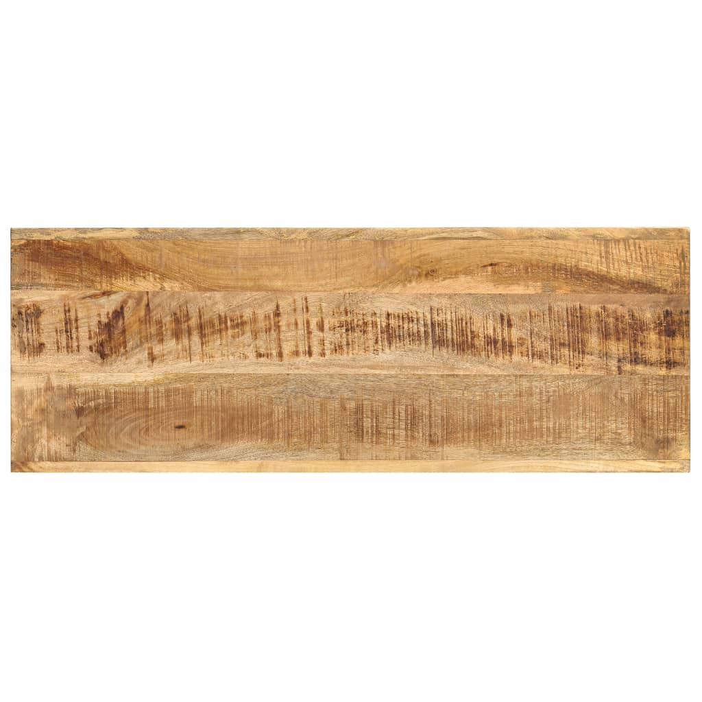 Konzolový Stolek 110 X 35 X 76 Cm Masivní Mangovníkové Dřevo
