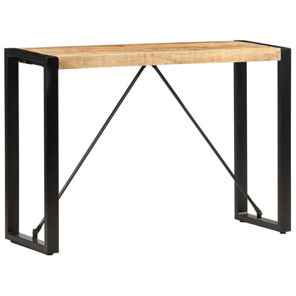 Konzolový Stolek 110 X 35 X 76 Cm Masivní Mangovníkové Dřevo