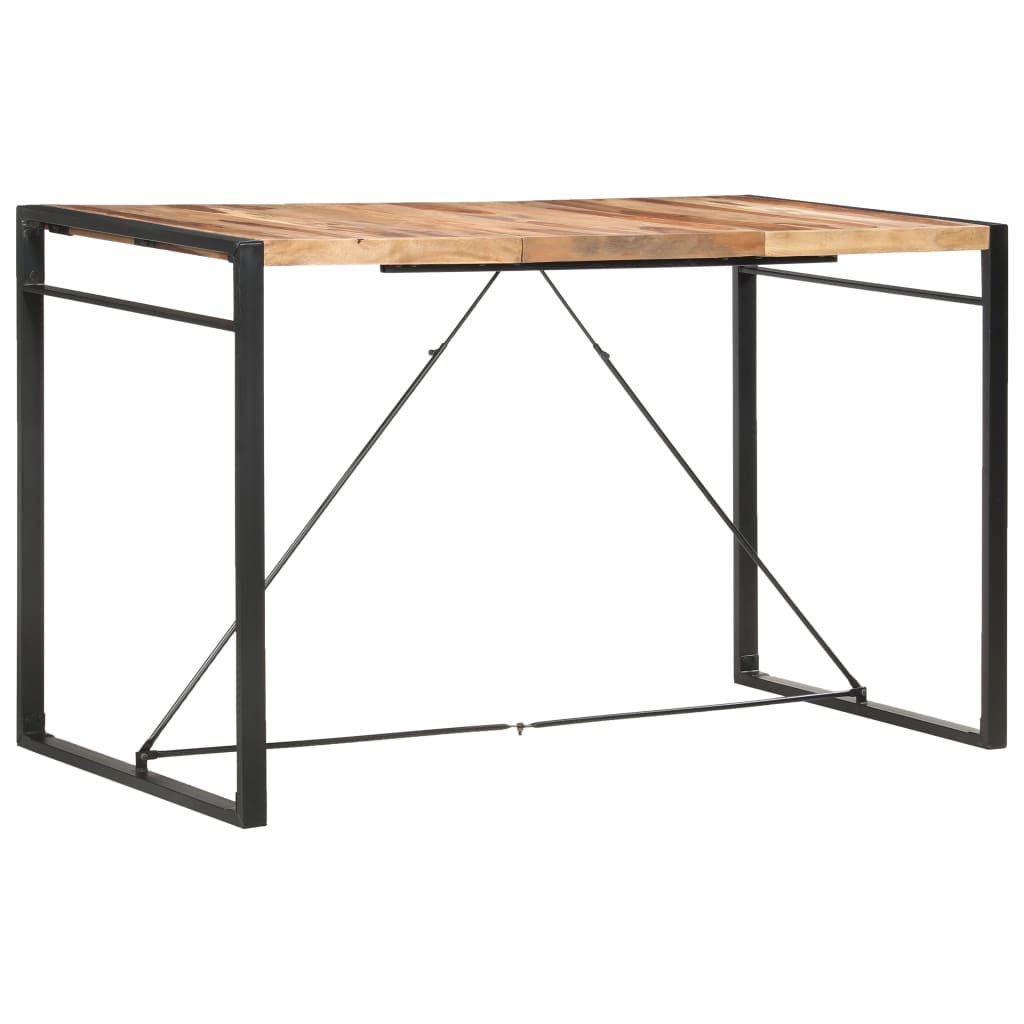 Barový Stůl 180 X 90 X 110 Cm Masivní Akáciové Dřevo