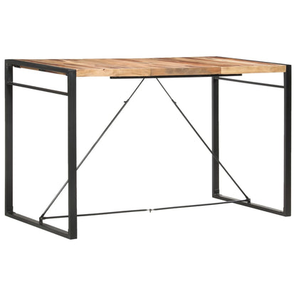 Barový Stůl 180 X 90 X 110 Cm Masivní Akáciové Dřevo