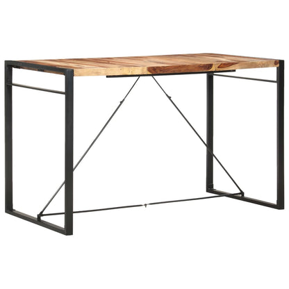 Barový Stůl 180 X 90 X 110 Cm Masivní Akáciové Dřevo