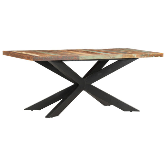 Jídelní Stůl 180 X 90 X 76 Cm Masivní Recyklované Dřevo