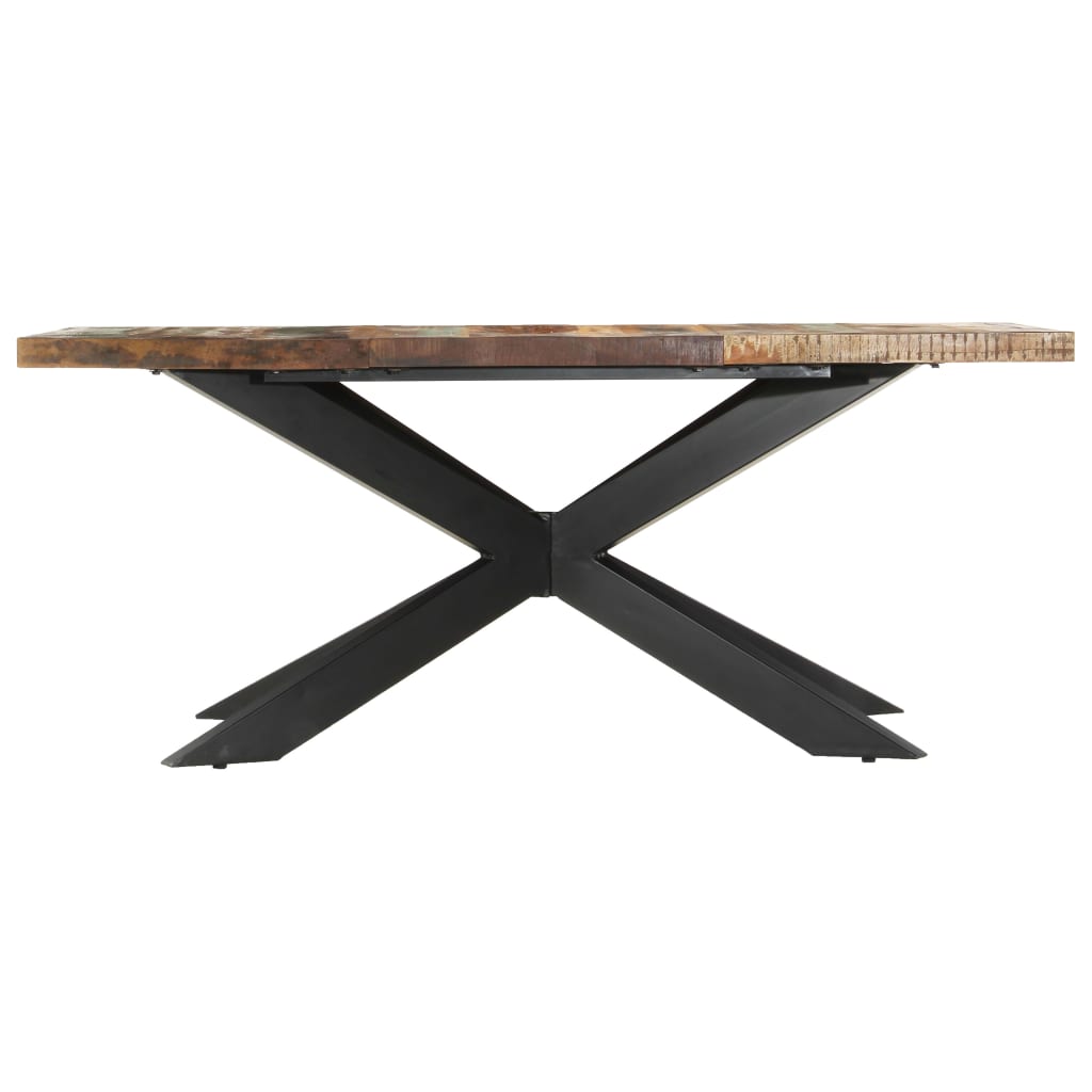 Jídelní Stůl 180 X 90 X 76 Cm Masivní Recyklované Dřevo