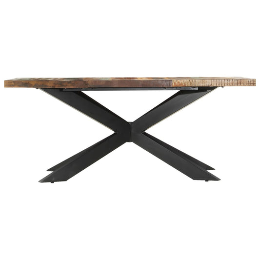 Jídelní Stůl 180 X 90 X 76 Cm Masivní Recyklované Dřevo
