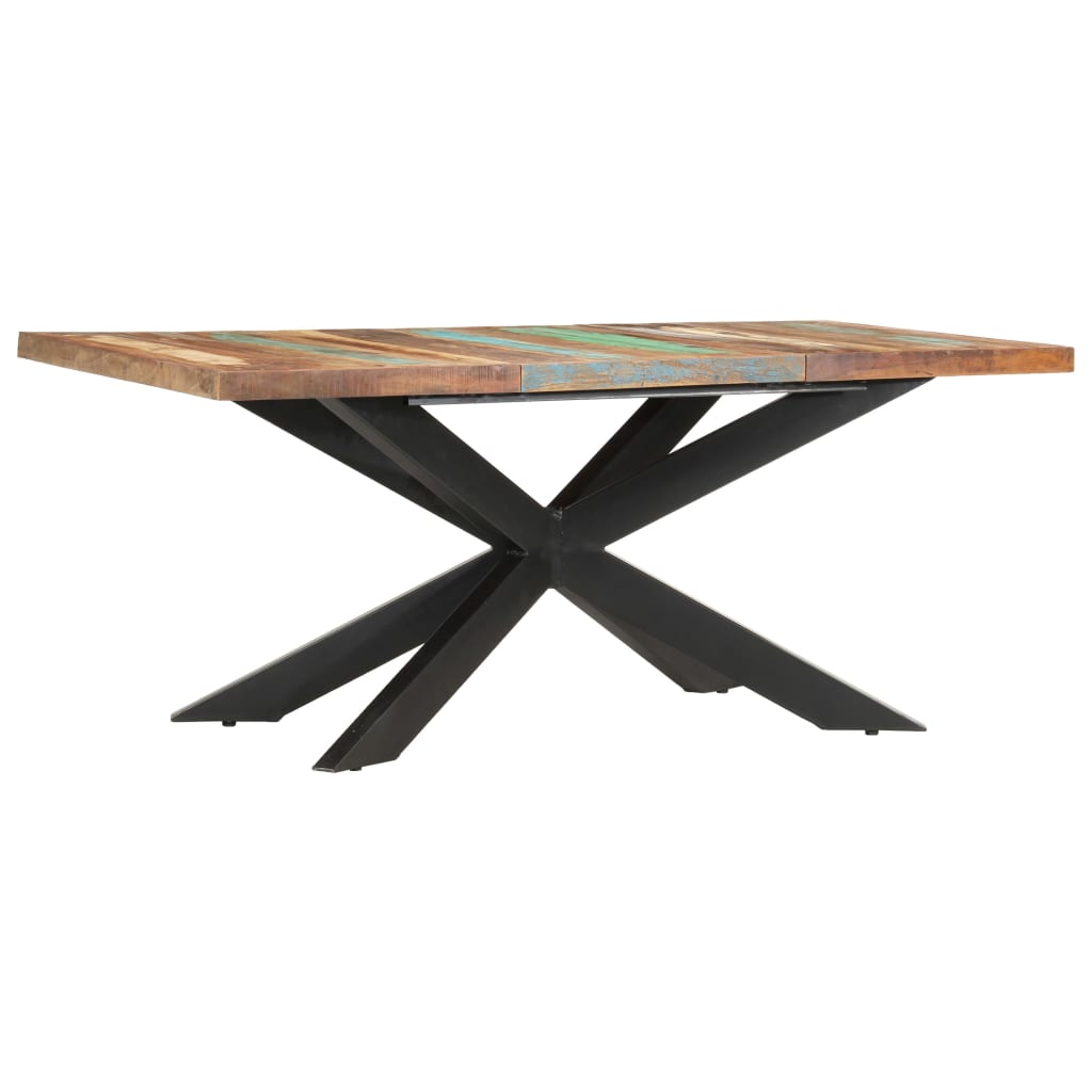 Jídelní Stůl 180 X 90 X 76 Cm Masivní Recyklované Dřevo