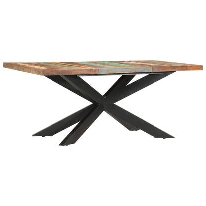 Jídelní Stůl 180 X 90 X 76 Cm Masivní Recyklované Dřevo