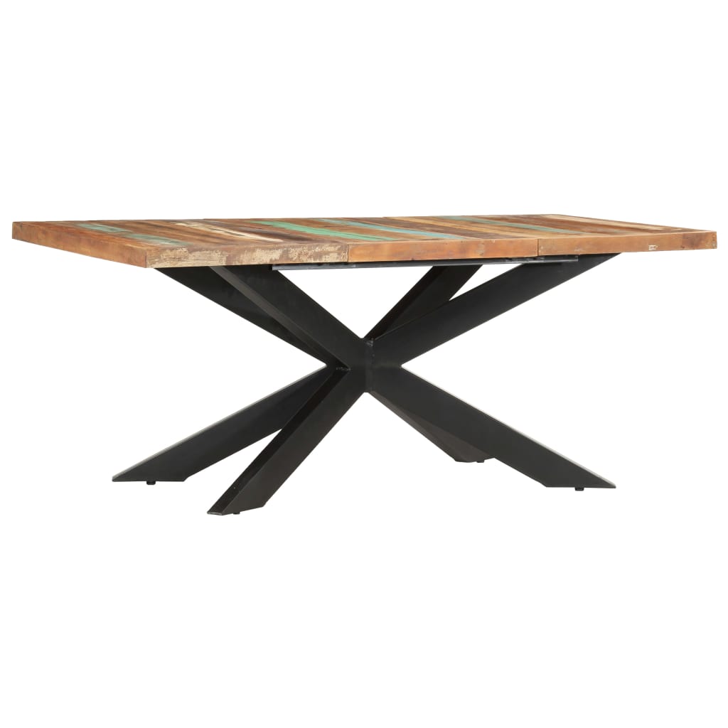 Jídelní Stůl 180 X 90 X 76 Cm Masivní Recyklované Dřevo