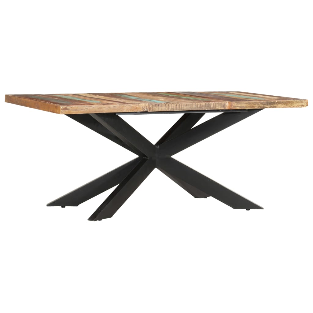 Jídelní Stůl 180 X 90 X 76 Cm Masivní Recyklované Dřevo