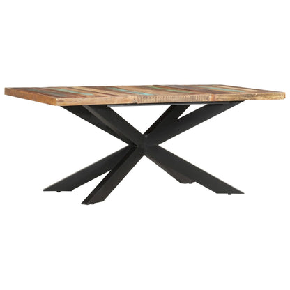 Jídelní Stůl 180 X 90 X 76 Cm Masivní Recyklované Dřevo