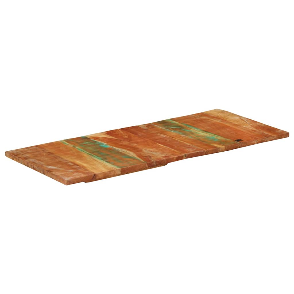 Obdélníková Stolní Deska 60 X 140 Cm 25–27 Mm Recyklované Dřevo