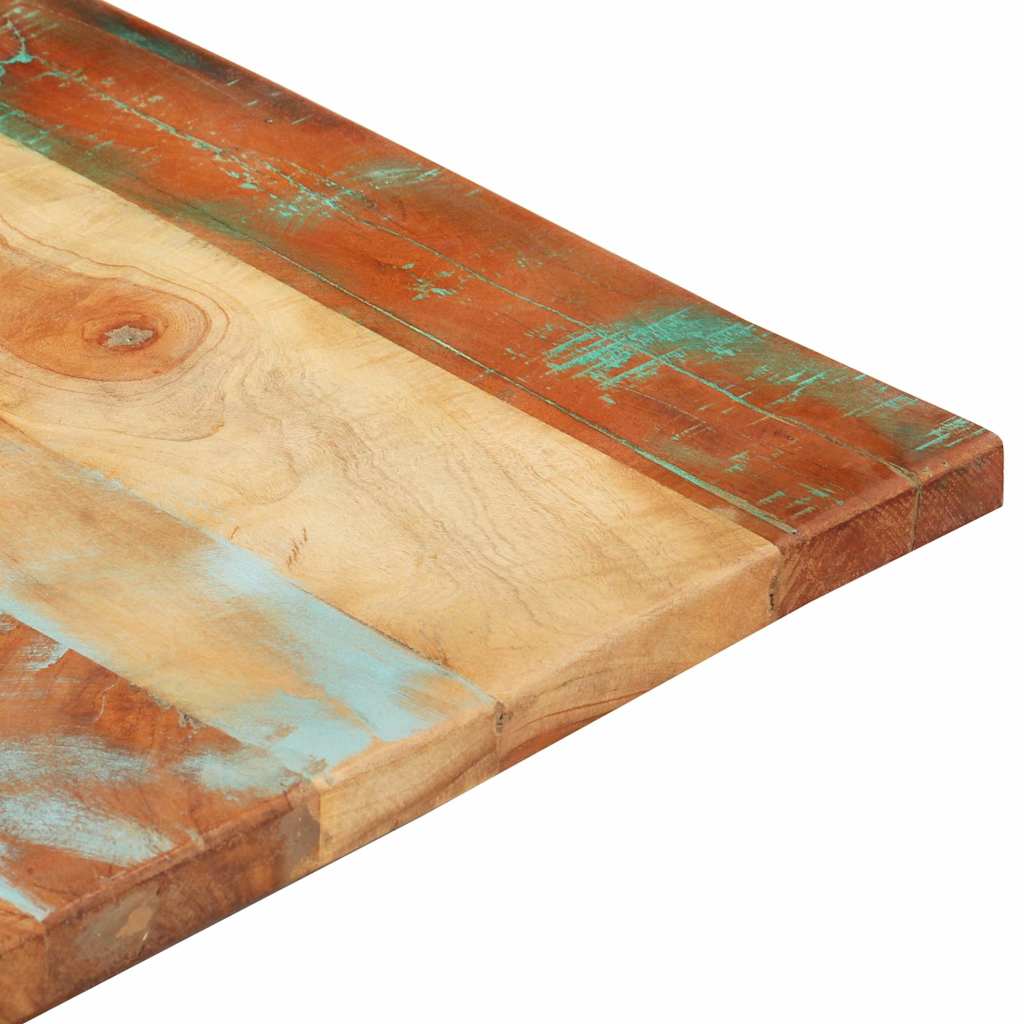 Obdélníková Stolní Deska 60 X 140 Cm 25–27 Mm Recyklované Dřevo
