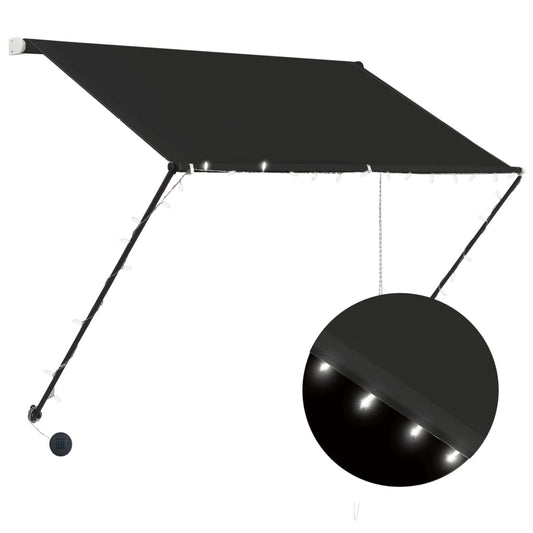 Zatahovací Markýza S Led Světlem