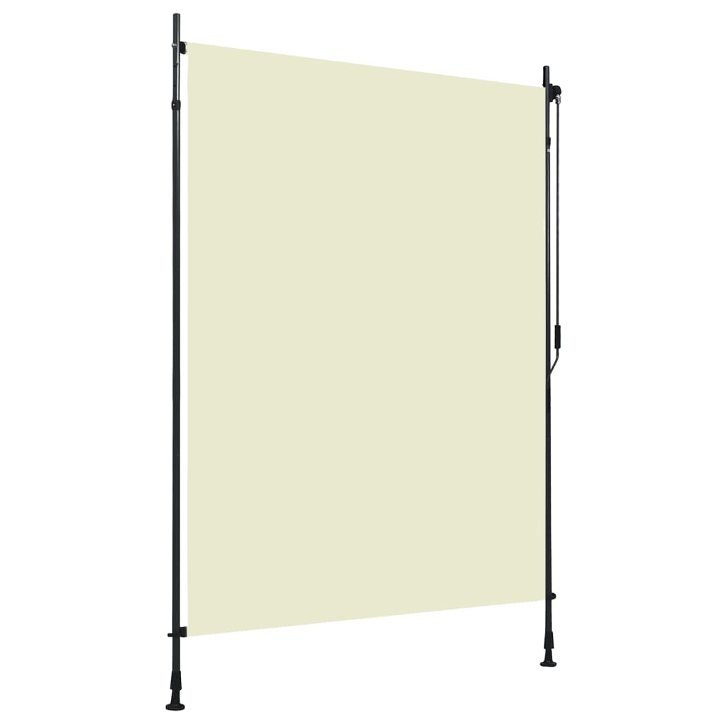 vidaXL Venkovní roleta krémová - 150 x 270 cm