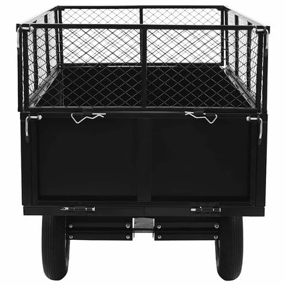 Sklápěcí Přívěsný Vozík Pro Zahradní Sekačku Nosnost 300 Kg