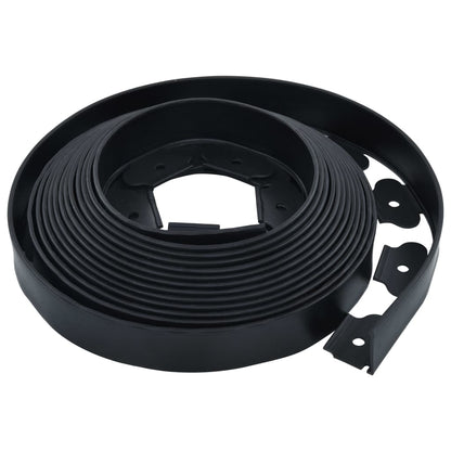 Flexibilní Trávníkový Lem Se 30 Kolíky 10 M 5 Cm